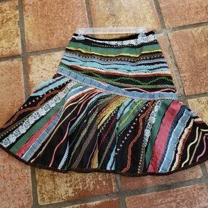 Double D Ranch Trumpet Ribbon Skirt